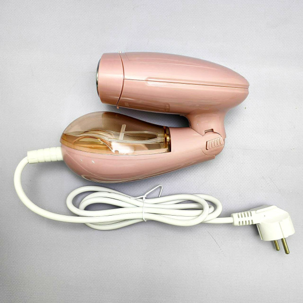 Ручной складной отпариватель PORTABLE Garment Steamer KW-001, 1500 W, 220V (130 ml, сменная насадка, мерный стаканчик)